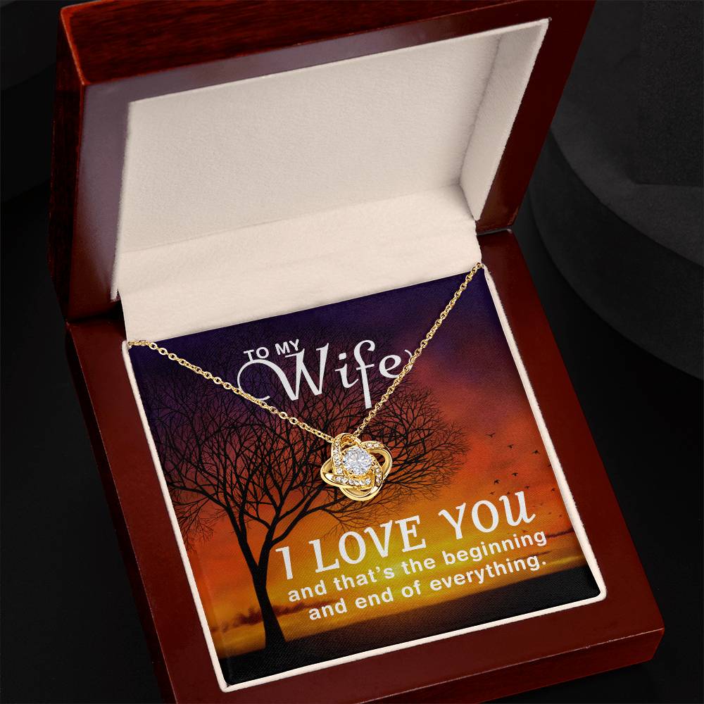 “My Love Begins and Ends With You”