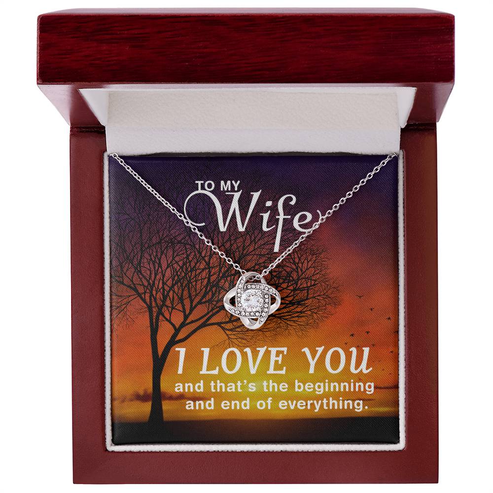 “My Love Begins and Ends With You”