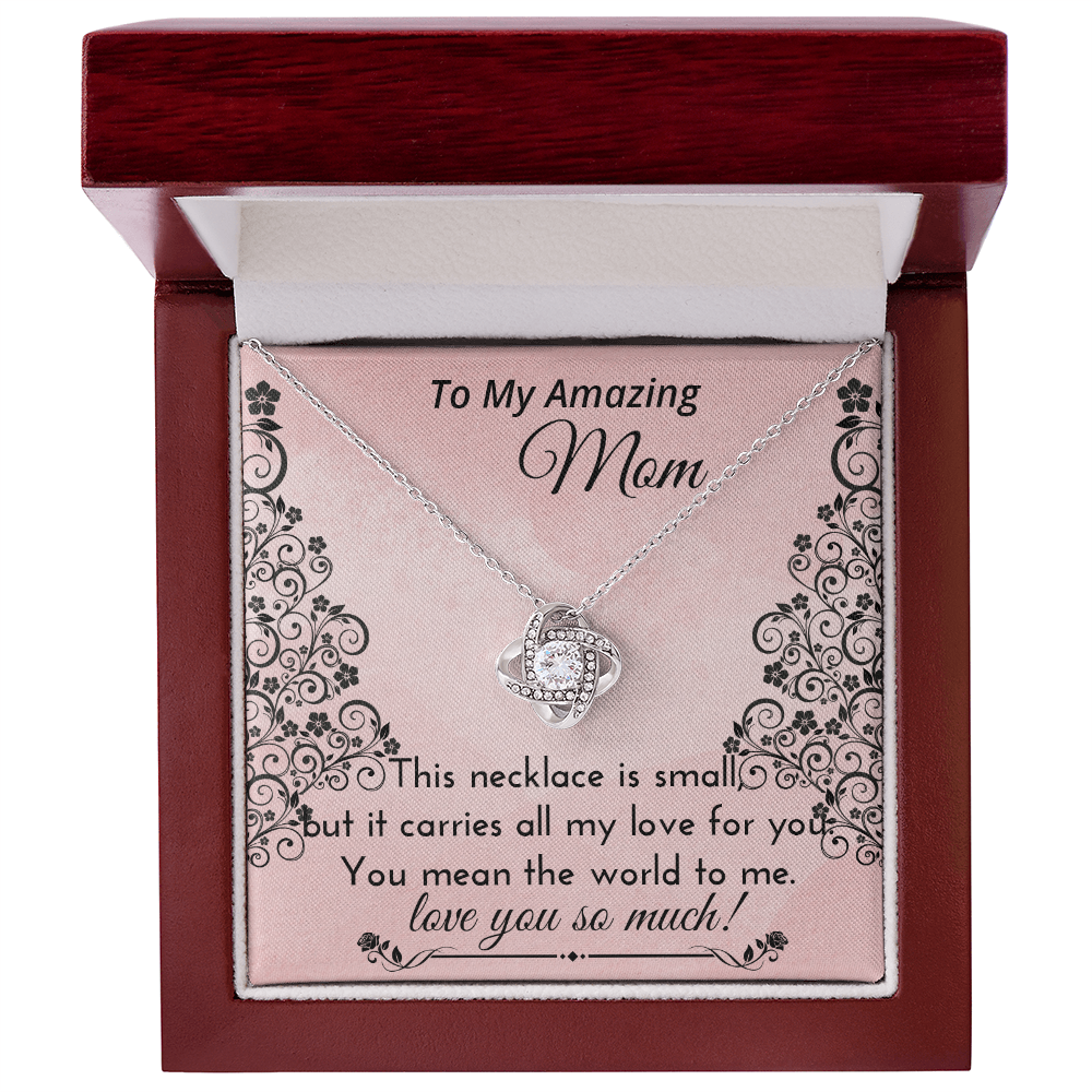 Mother's Day Jewelry Gift for Mom – Elegant Necklace with Emotional Message