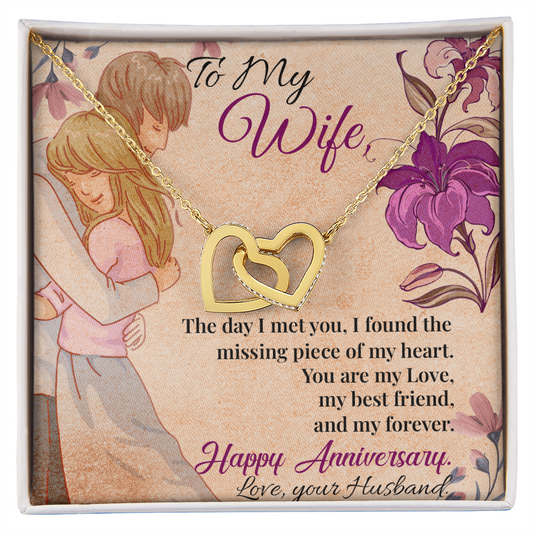 To My Wife Necklace – The perfect anniversary gift for wife from husband