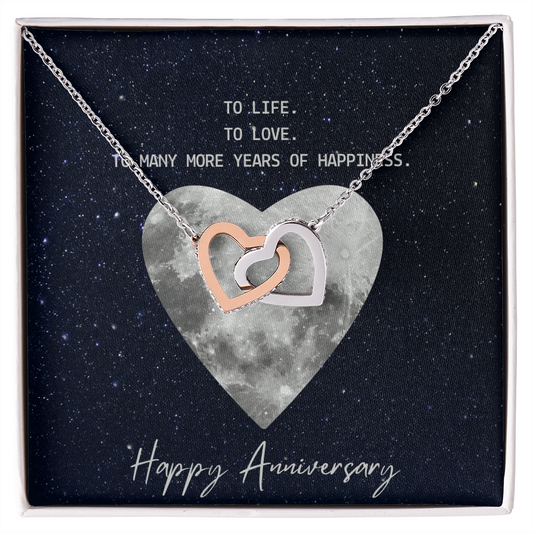 Side by side, you've built a lifetime of beautiful memories. Happy Anniversary.