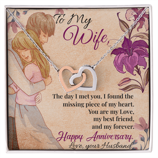 To My Wife Necklace – The perfect anniversary gift for wife from husband