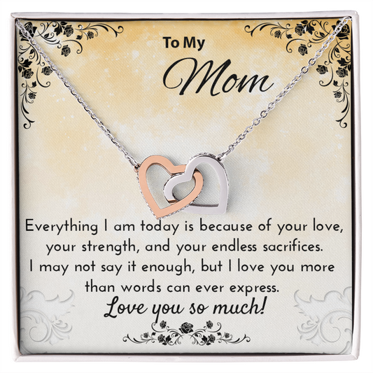 Meaningful Necklace for Mom – Perfect Mother's Day Gift with Gift Box