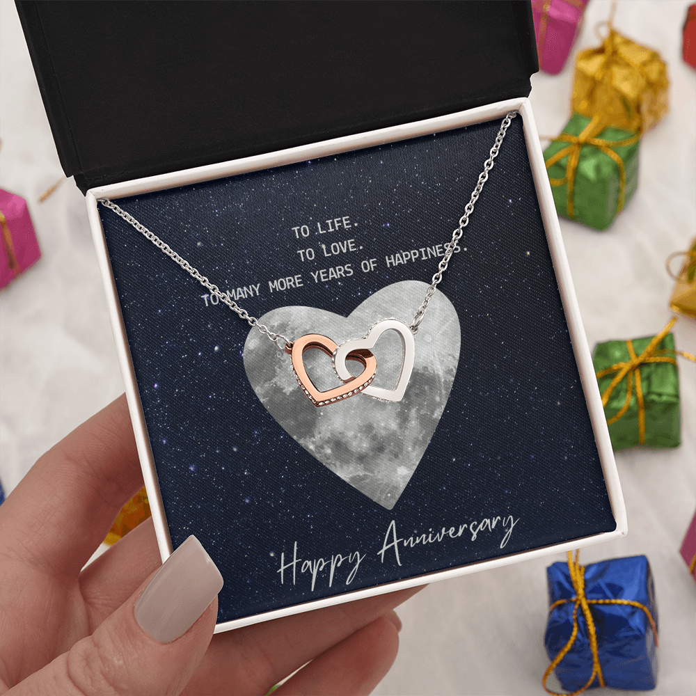 Side by side, you've built a lifetime of beautiful memories. Happy Anniversary.