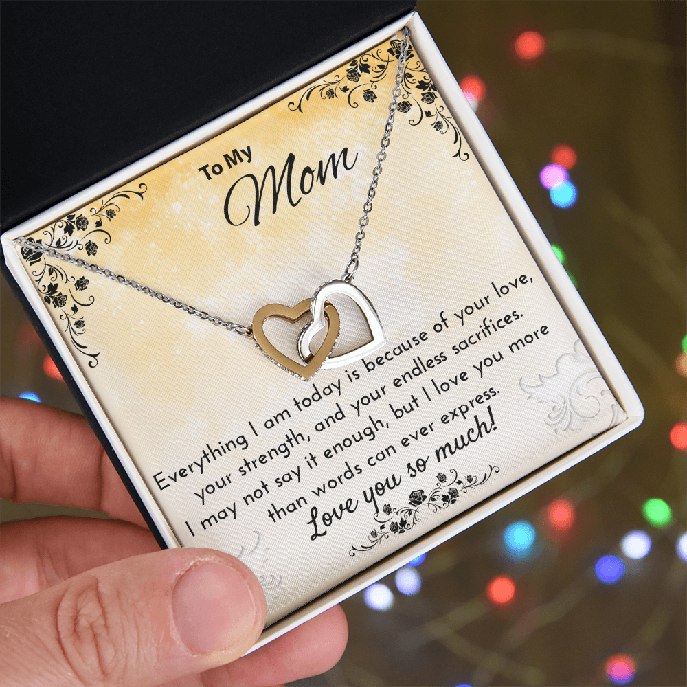 Meaningful Necklace for Mom – Perfect Mother's Day Gift with Gift Box