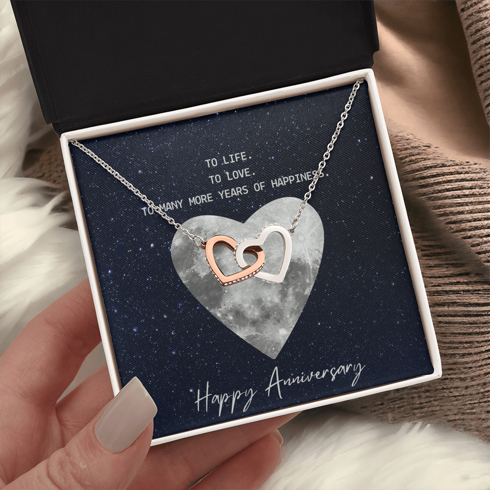 Side by side, you've built a lifetime of beautiful memories. Happy Anniversary.