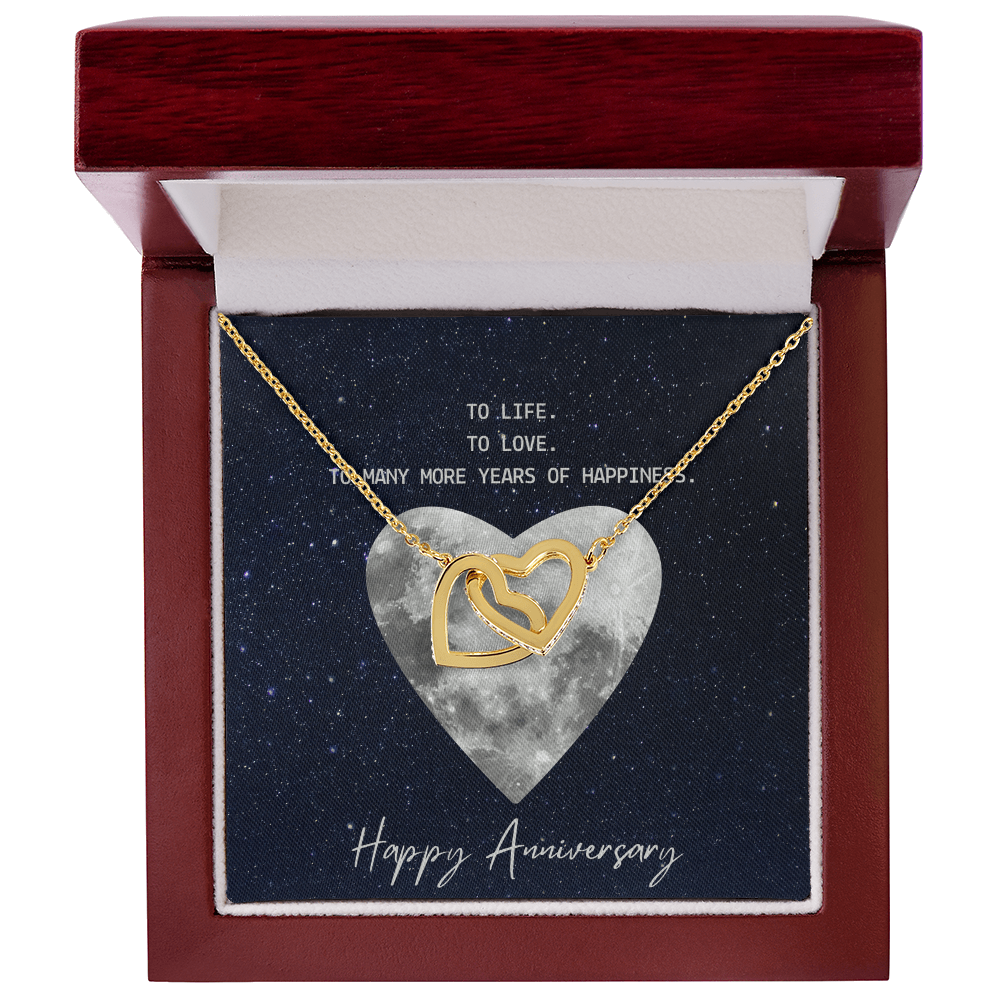 Side by side, you've built a lifetime of beautiful memories. Happy Anniversary.
