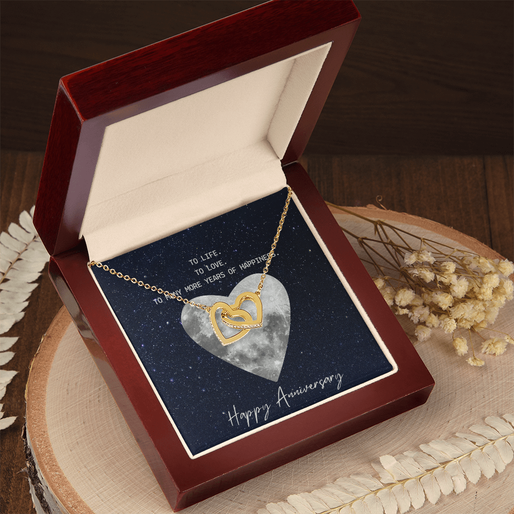 Side by side, you've built a lifetime of beautiful memories. Happy Anniversary.