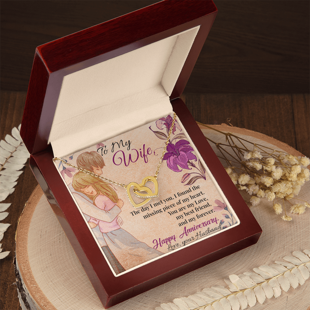 To My Wife Necklace – The perfect anniversary gift for wife from husband