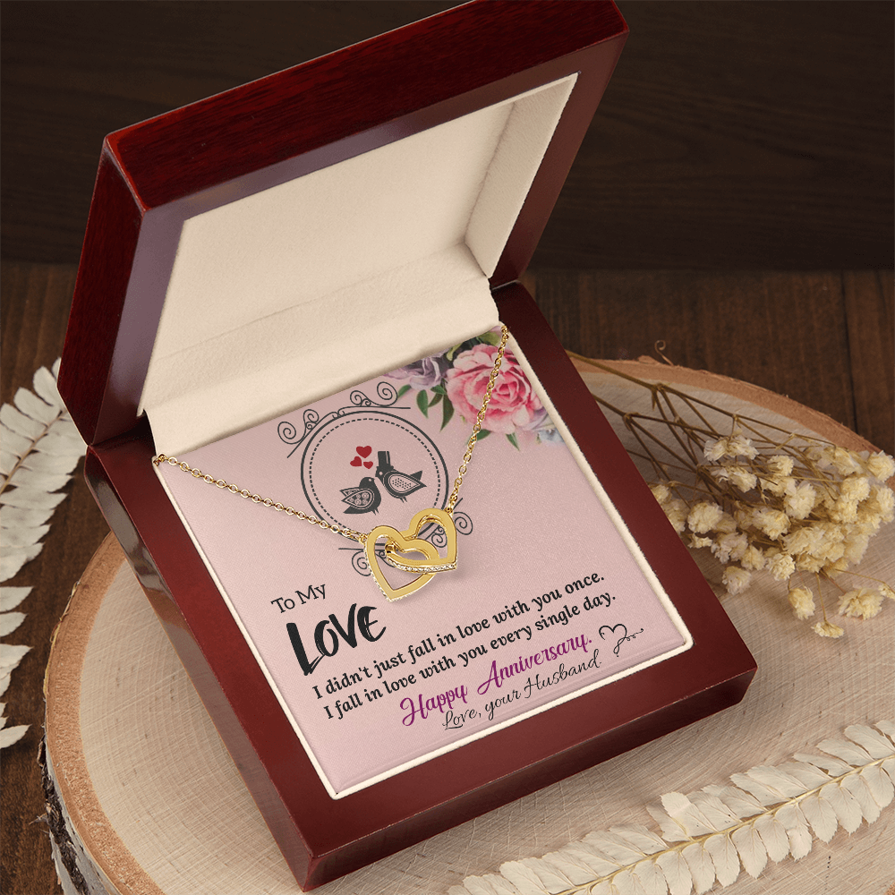 To My Wife Necklace – Meaningful Anniversary Gift for Wife from Husband