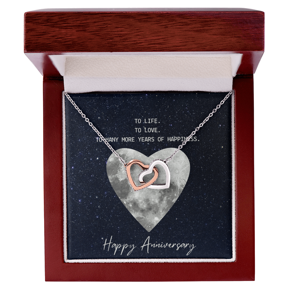 Side by side, you've built a lifetime of beautiful memories. Happy Anniversary.