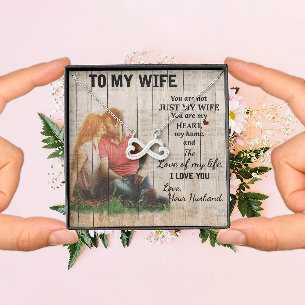 To My Wife Necklace – Meaningful Anniversary Gift for Wife from Husband