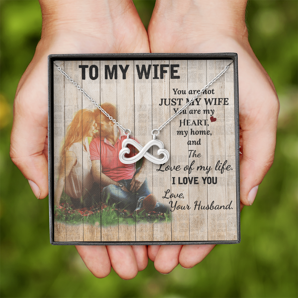 To My Wife Necklace – Meaningful Anniversary Gift for Wife from Husband