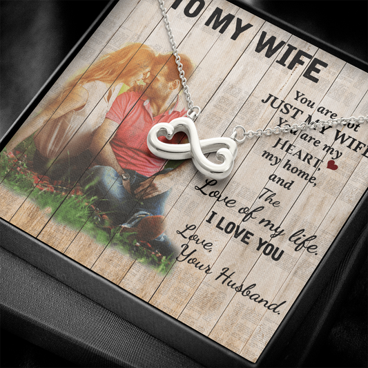 To My Wife Necklace – Meaningful Anniversary Gift for Wife from Husband