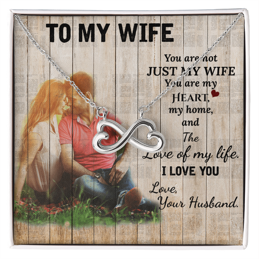 To My Wife Necklace – Meaningful Anniversary Gift for Wife from Husband