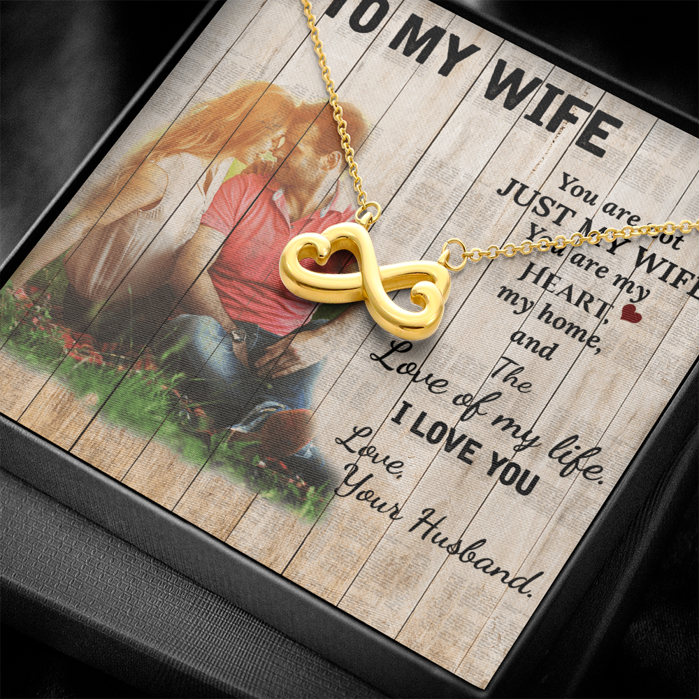 To My Wife Necklace – Meaningful Anniversary Gift for Wife from Husband