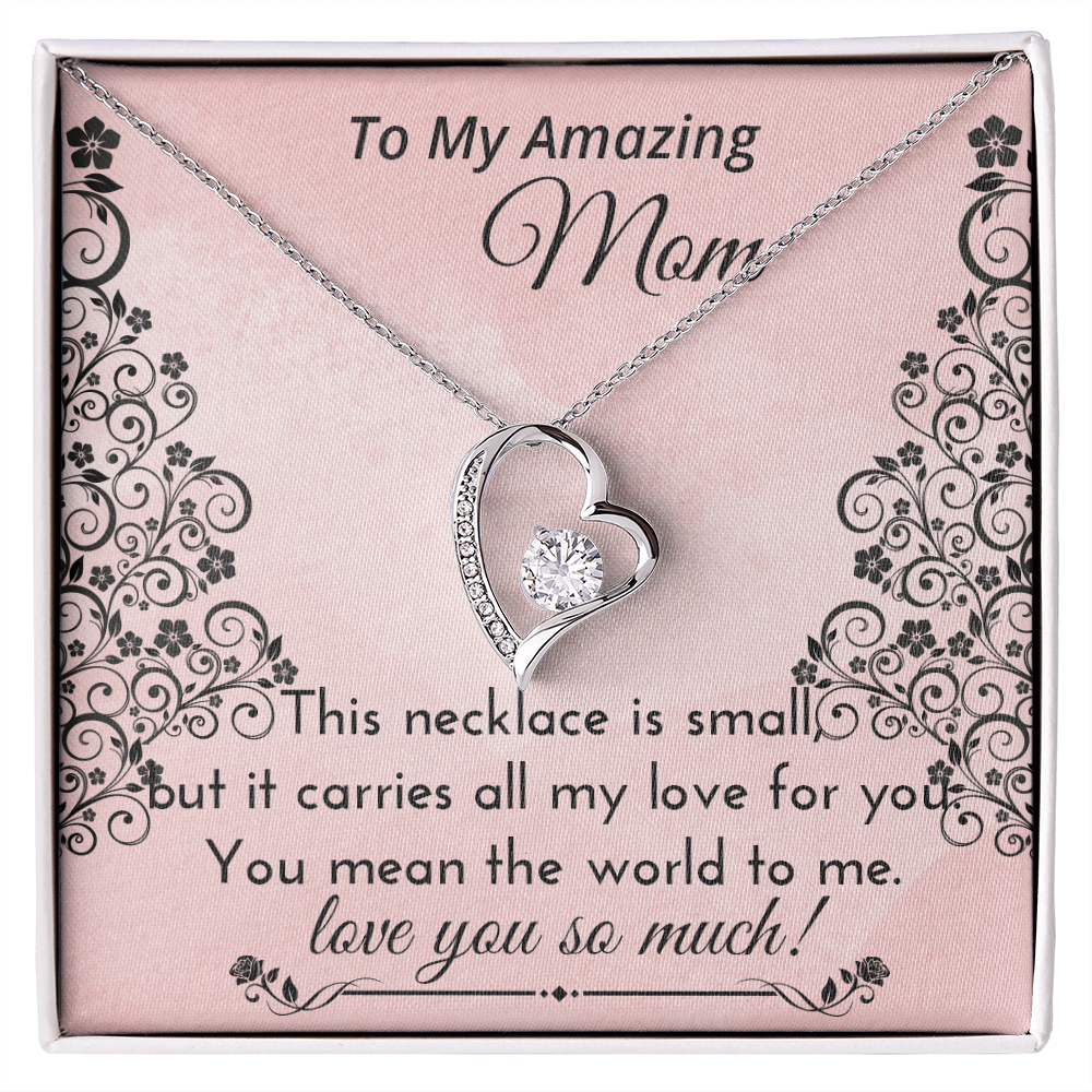 Sentimental Necklace for Mom – Beautiful Jewelry Gift with Heartfelt Message