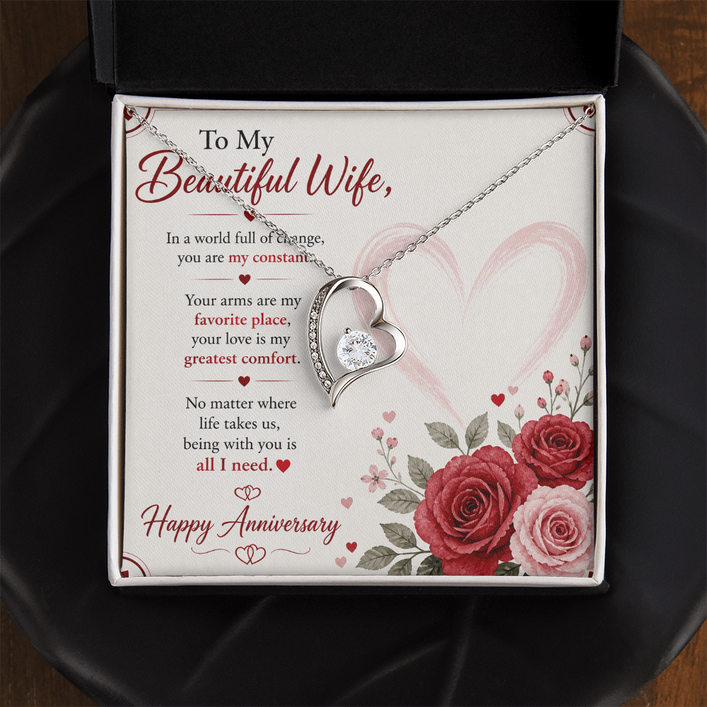 Romantic Jewelry Gift for Wife Anniversary Necklace