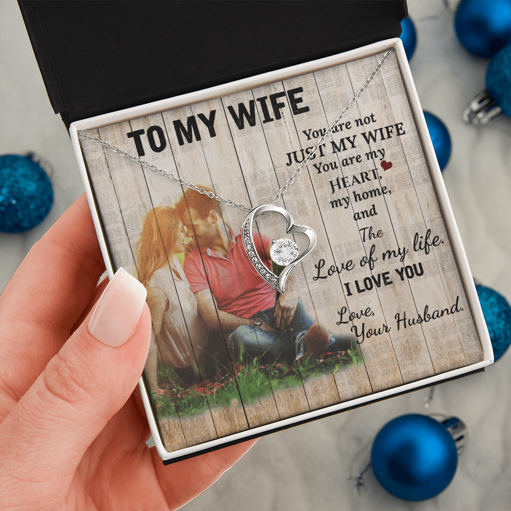 To My Wife Jewelry Gift – Perfect Anniversary Gift for Wife from Husband