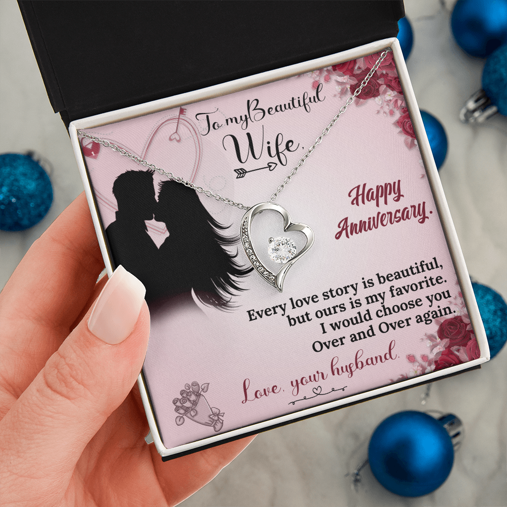 To My Wife Necklace – A romantic surprise that creates unforgettable memories