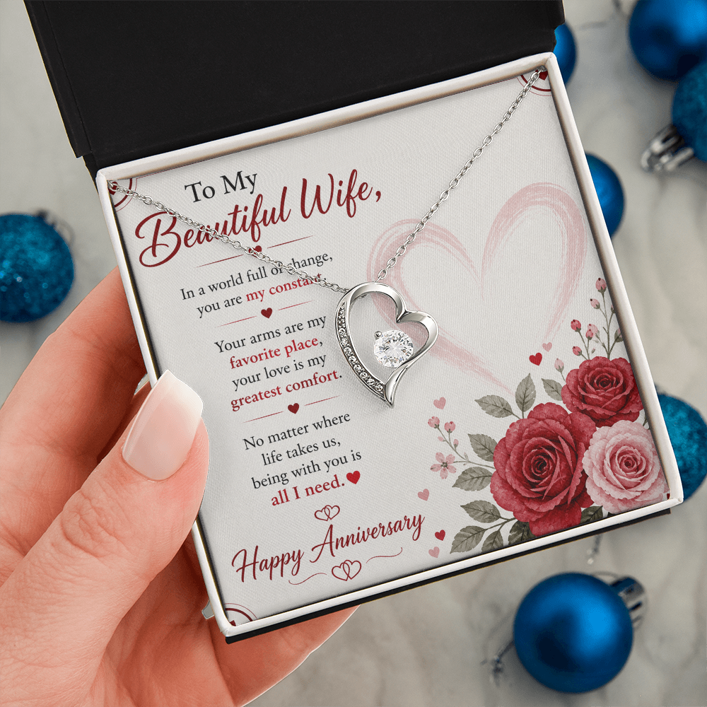 Romantic Jewelry Gift for Wife Anniversary Necklace