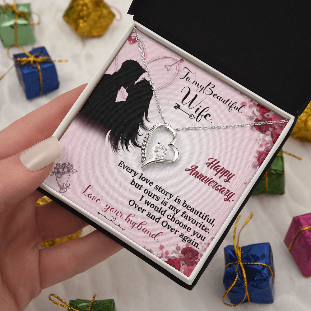 To My Wife Necklace – A romantic surprise that creates unforgettable memories