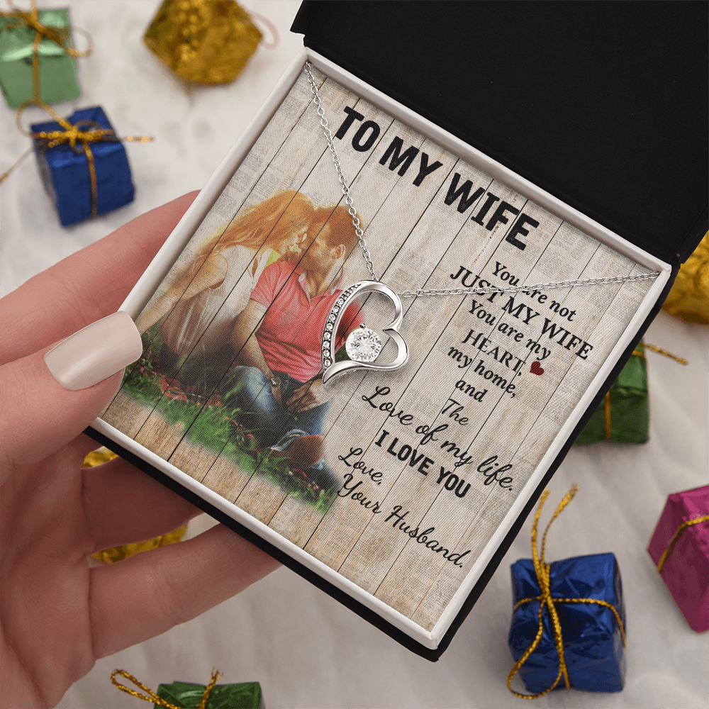 To My Wife Jewelry Gift – Perfect Anniversary Gift for Wife from Husband