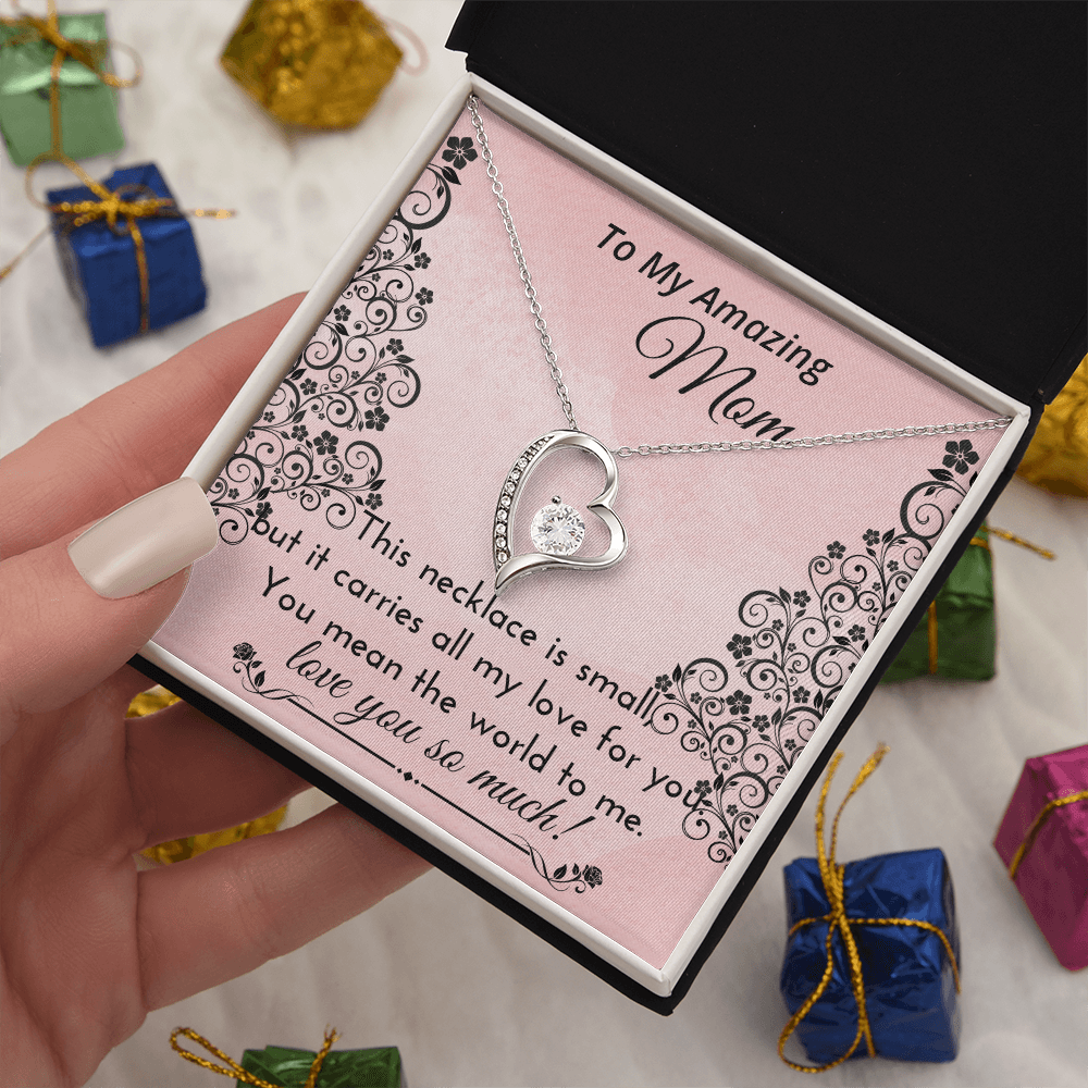 Sentimental Necklace for Mom – Beautiful Jewelry Gift with Heartfelt Message