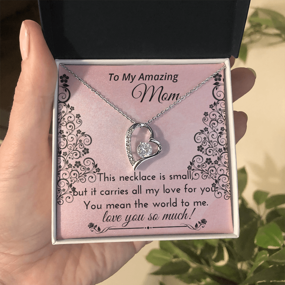 Sentimental Necklace for Mom – Beautiful Jewelry Gift with Heartfelt Message