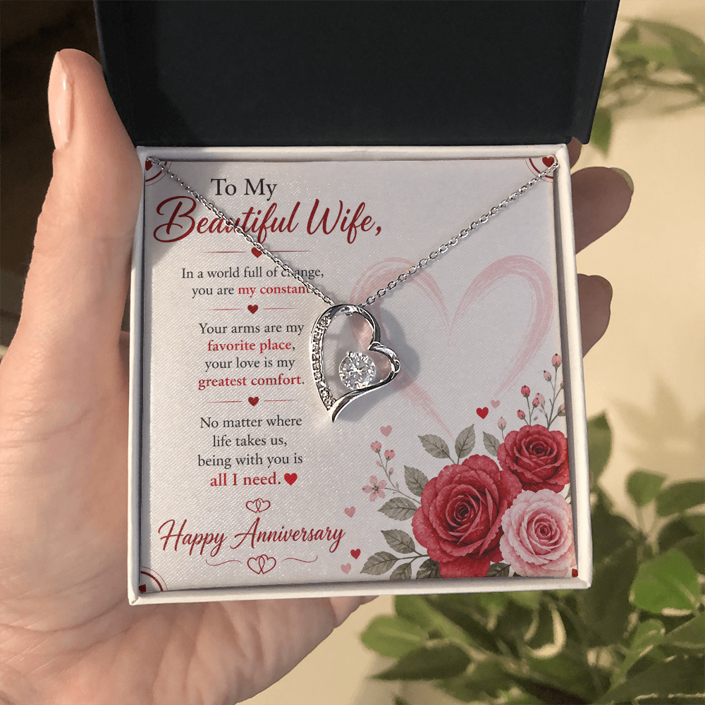 Romantic Jewelry Gift for Wife Anniversary Necklace