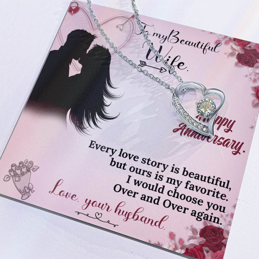 To My Wife Necklace – A romantic surprise that creates unforgettable memories