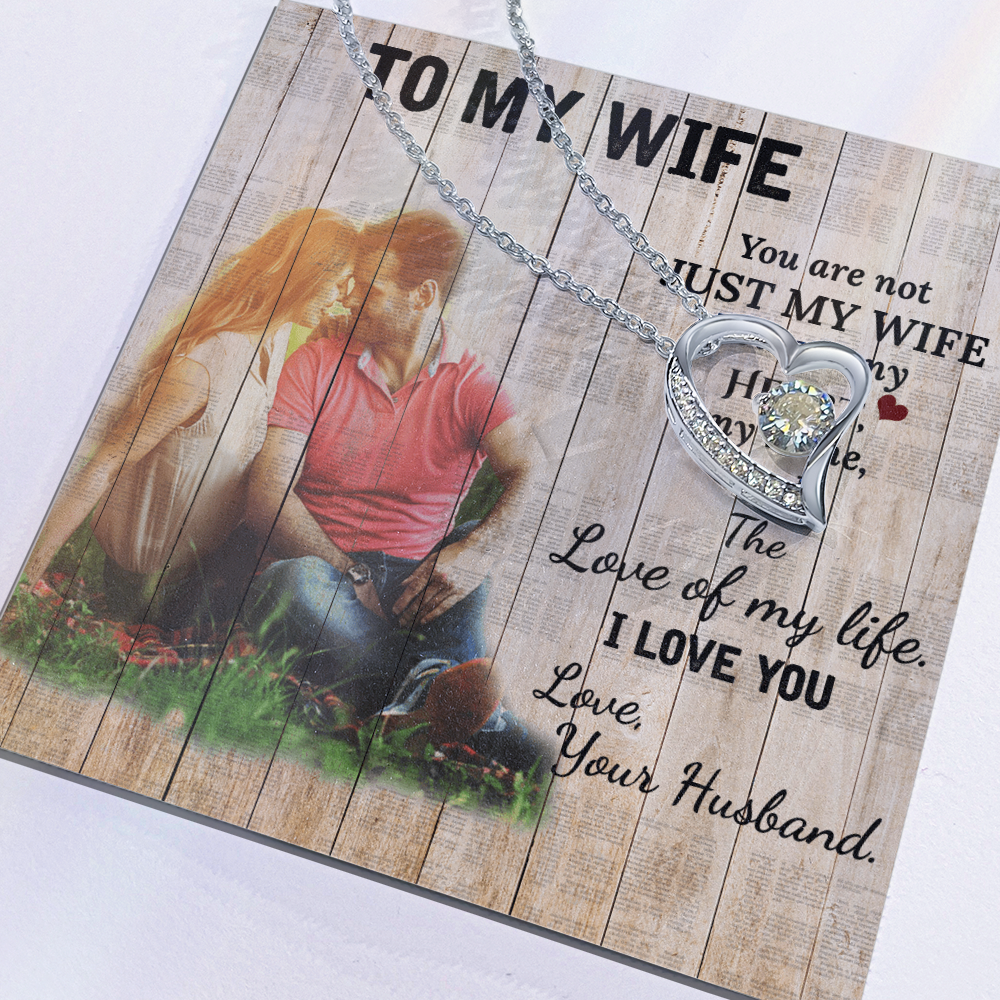 To My Wife Jewelry Gift – Perfect Anniversary Gift for Wife from Husband