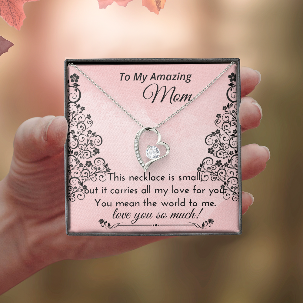 Sentimental Necklace for Mom – Beautiful Jewelry Gift with Heartfelt Message