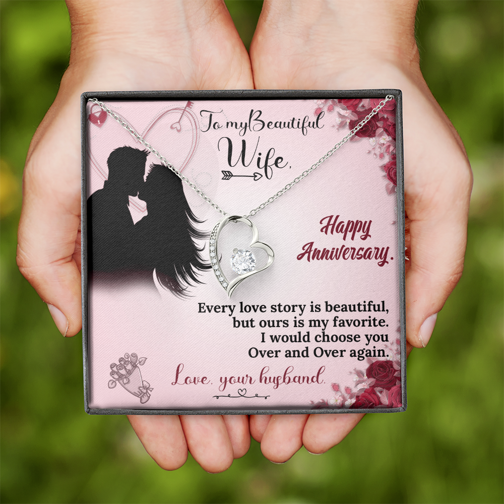 To My Wife Necklace – A romantic surprise that creates unforgettable memories