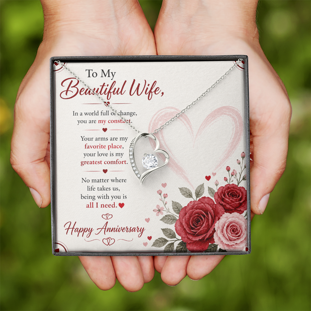 Romantic Jewelry Gift for Wife Anniversary Necklace