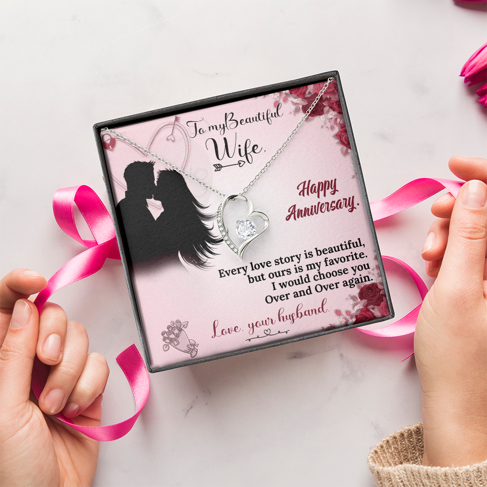 To My Wife Necklace – A romantic surprise that creates unforgettable memories