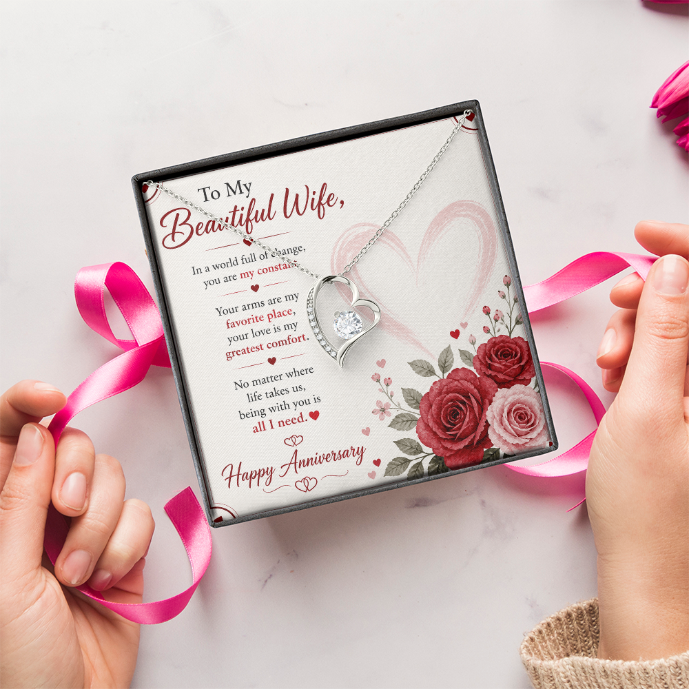 Romantic Jewelry Gift for Wife Anniversary Necklace