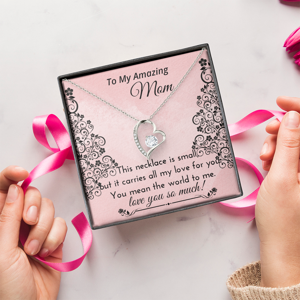 Sentimental Necklace for Mom – Beautiful Jewelry Gift with Heartfelt Message