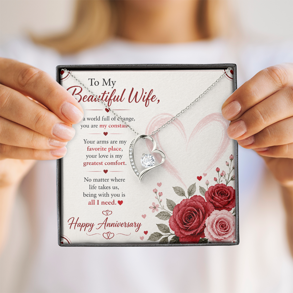 Romantic Jewelry Gift for Wife Anniversary Necklace