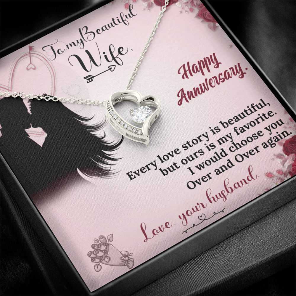 To My Wife Necklace – A romantic surprise that creates unforgettable memories