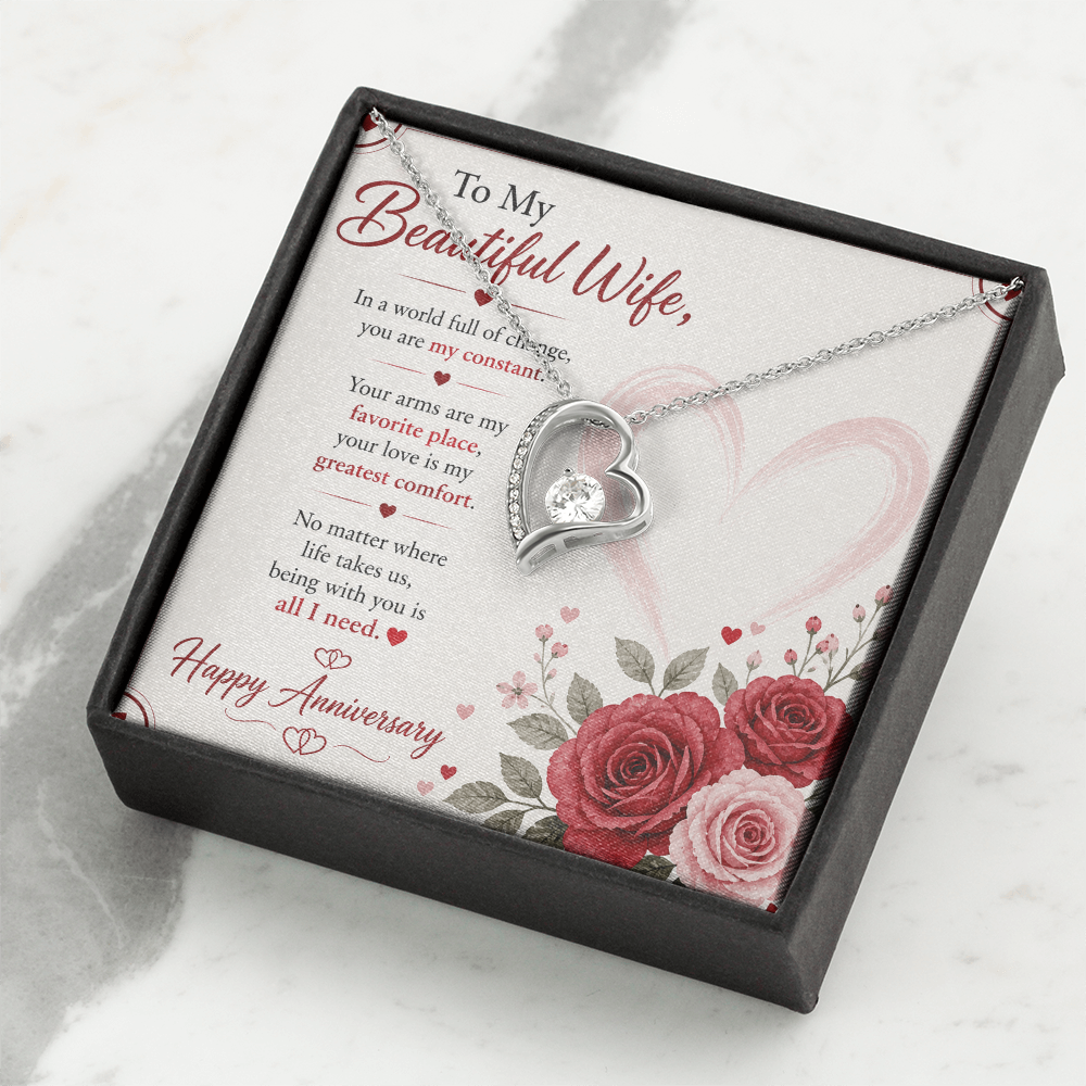 Romantic Jewelry Gift for Wife Anniversary Necklace