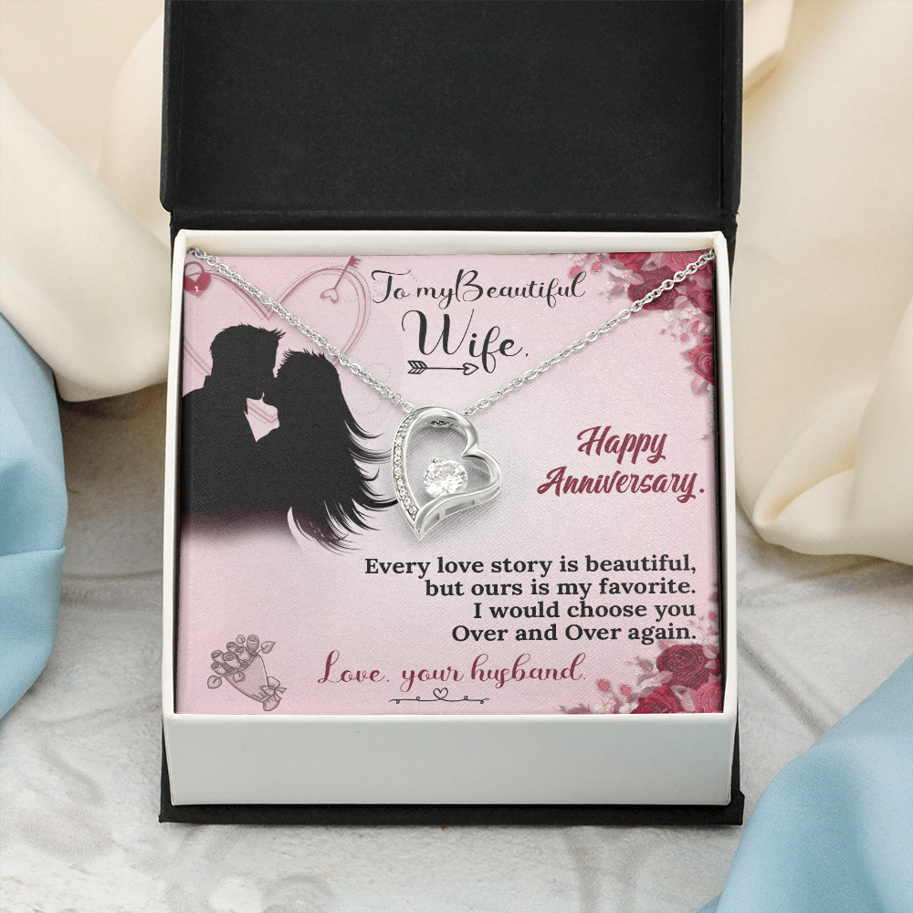 To My Wife Necklace – A romantic surprise that creates unforgettable memories
