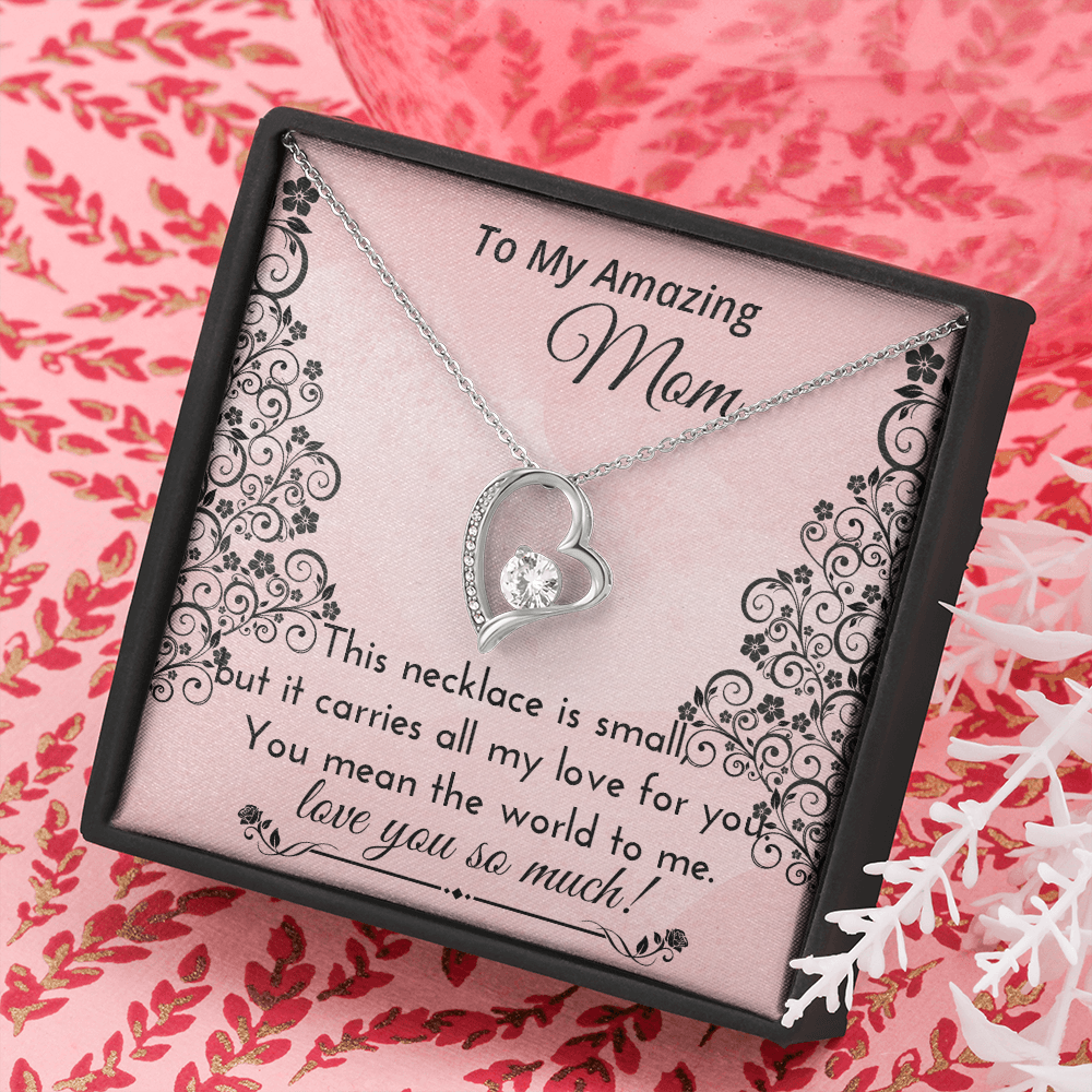 Sentimental Necklace for Mom – Beautiful Jewelry Gift with Heartfelt Message