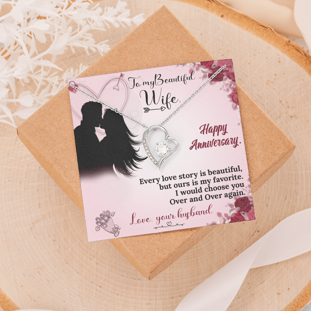 To My Wife Necklace – A romantic surprise that creates unforgettable memories