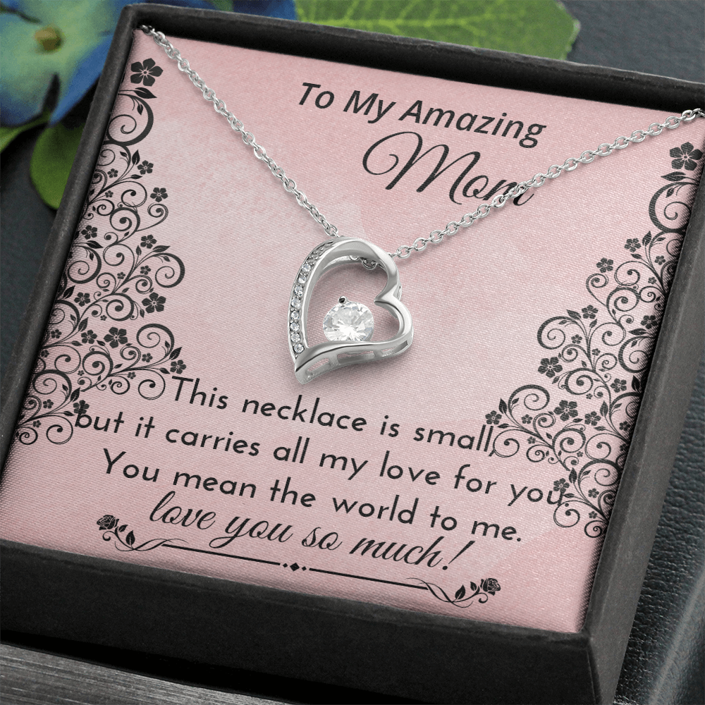 Sentimental Necklace for Mom – Beautiful Jewelry Gift with Heartfelt Message