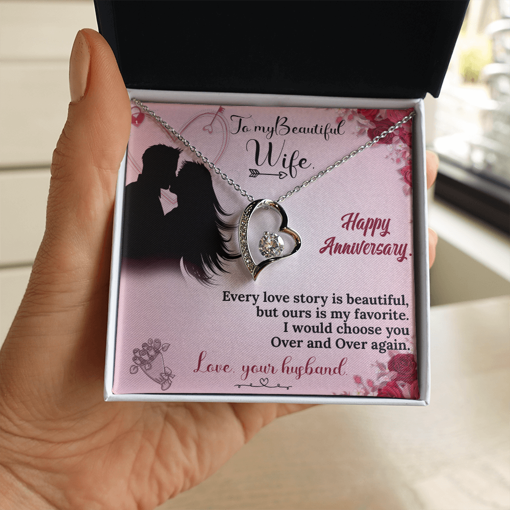 To My Wife Necklace – A romantic surprise that creates unforgettable memories