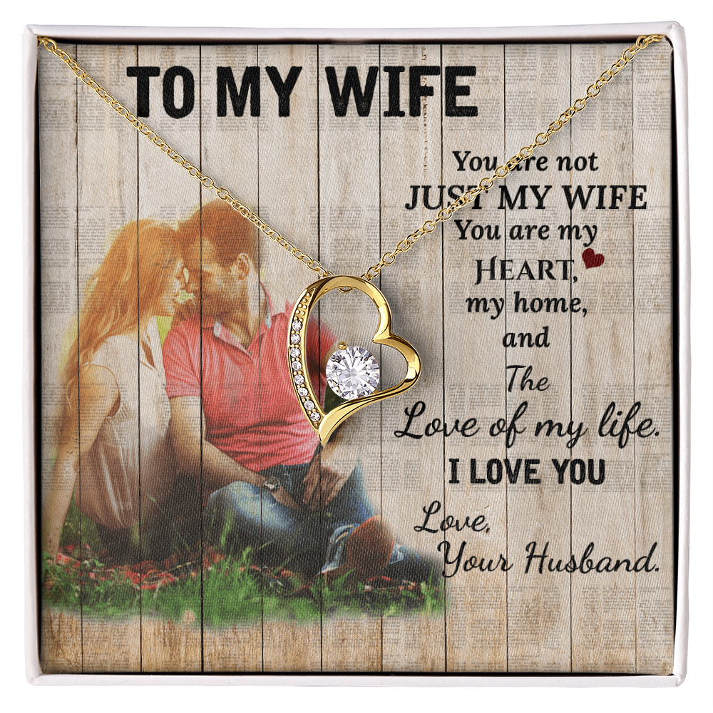 To My Wife Jewelry Gift – Perfect Anniversary Gift for Wife from Husband
