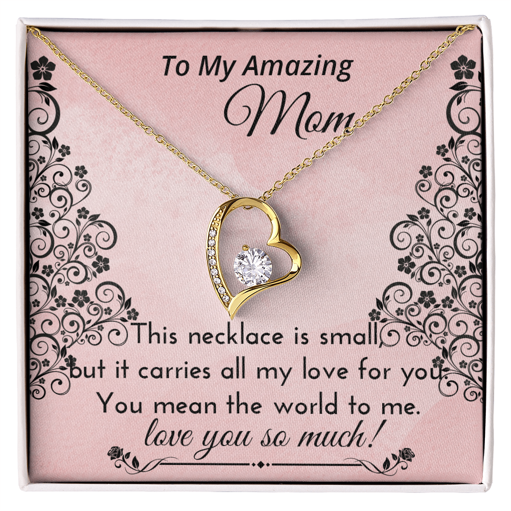 Sentimental Necklace for Mom – Beautiful Jewelry Gift with Heartfelt Message