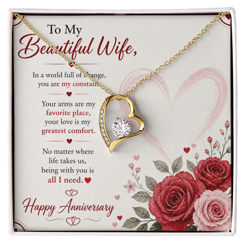 Romantic Jewelry Gift for Wife Anniversary Necklace