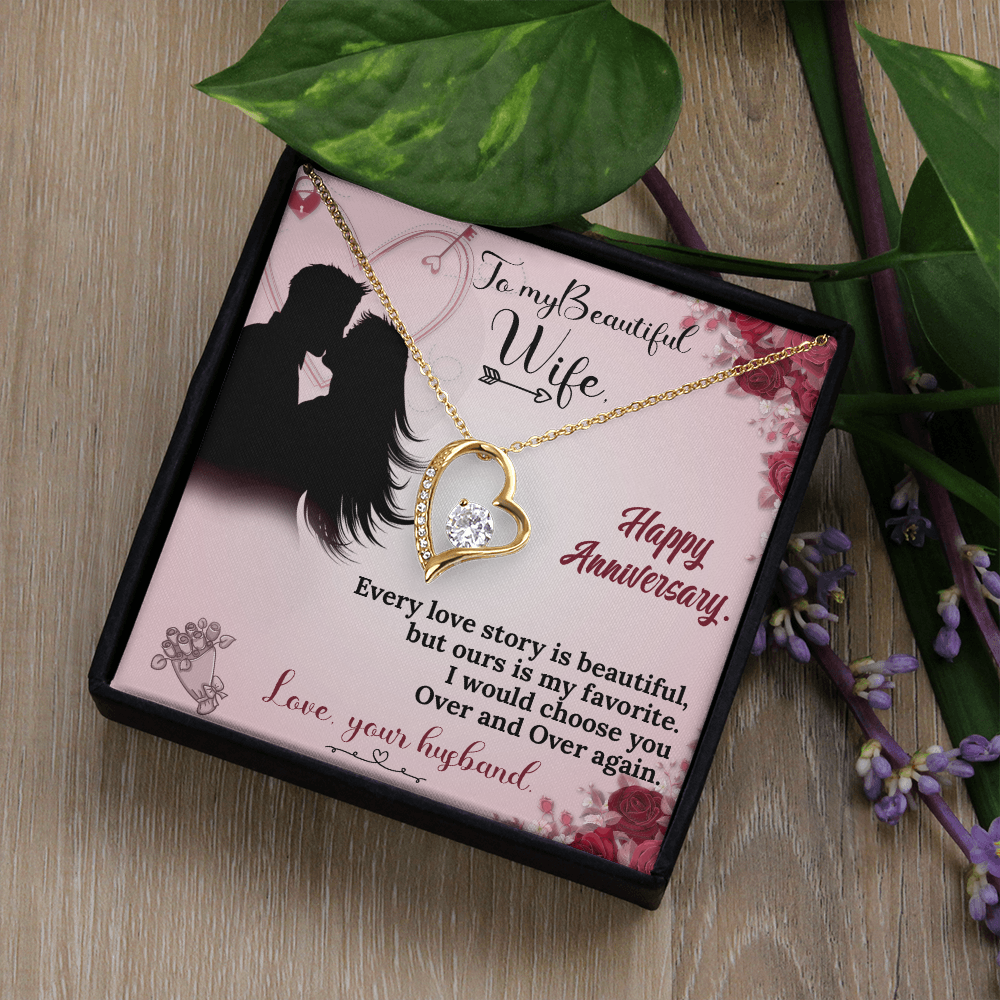 To My Wife Necklace – A romantic surprise that creates unforgettable memories